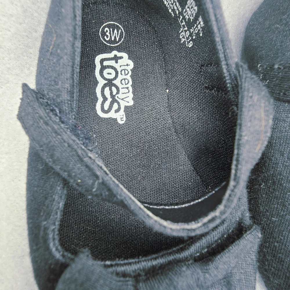 Teeny Toes Toddler Girls Ballerina Flats Size 3W